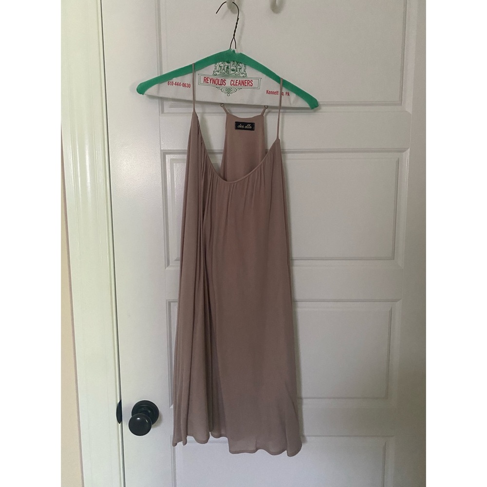 Mauve flowy dress